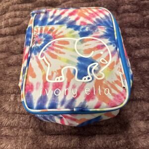 Fit & Fresh Ivory Ella Ryane Insulated Tie Dye Lunch Box, Kids Elephant Lunchbag